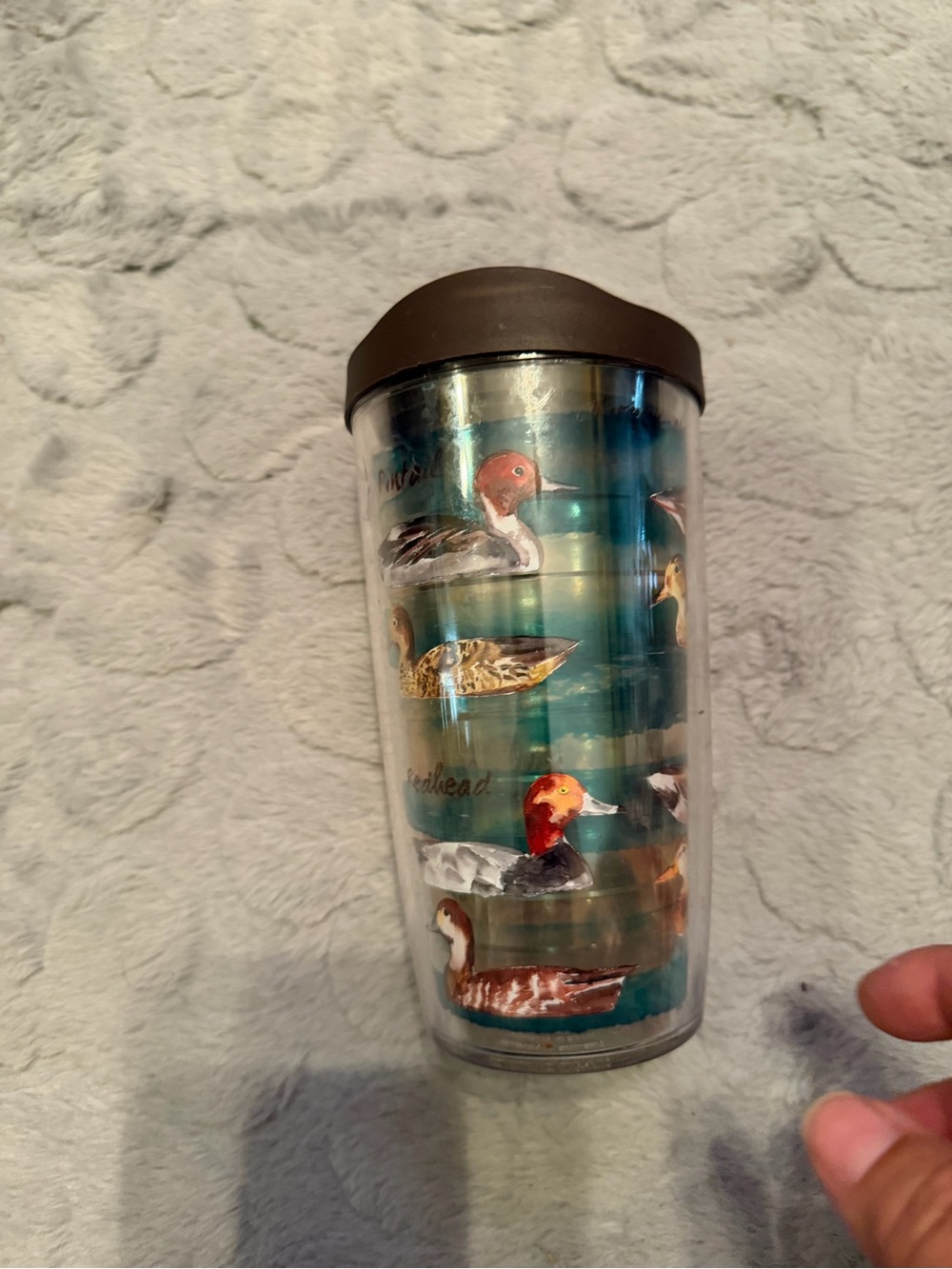 Tervis 16 oz.  Tumbler with Duck Illustration - Brown Lid